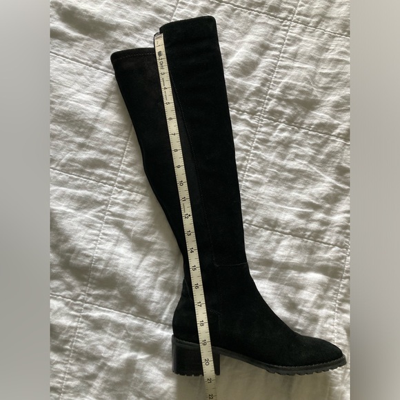Blonde Sierra Waterproof Over the knee suede boot - Picture 5 of 5